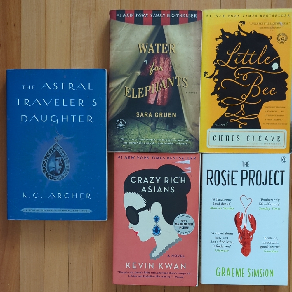 Bestsellers Book Collection - Set Of 5